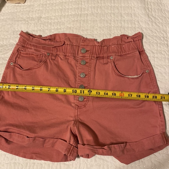 EXPRESS HIGH WAIST ROSE SHORT - Picture 8 of 11